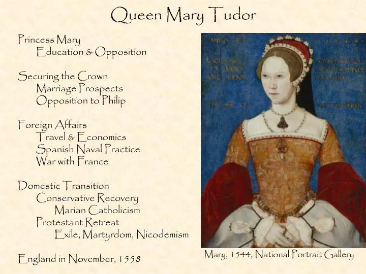 queen mary tudor