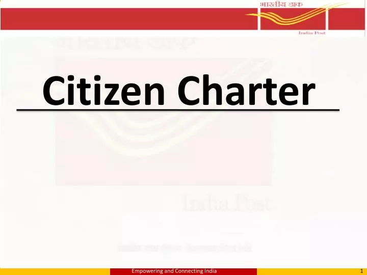 citizen charter