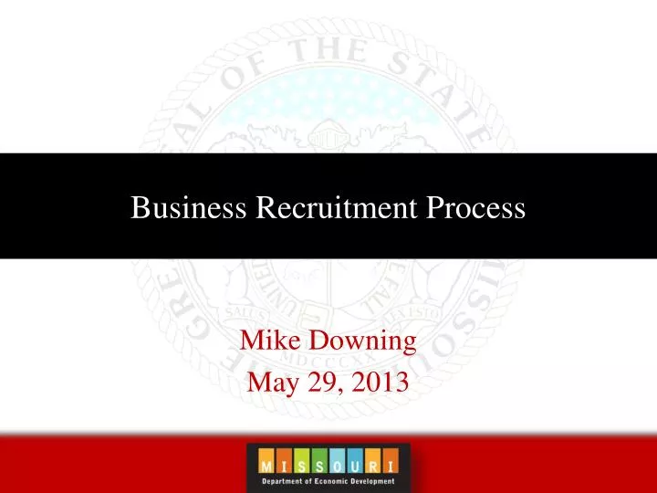 business recruitment process