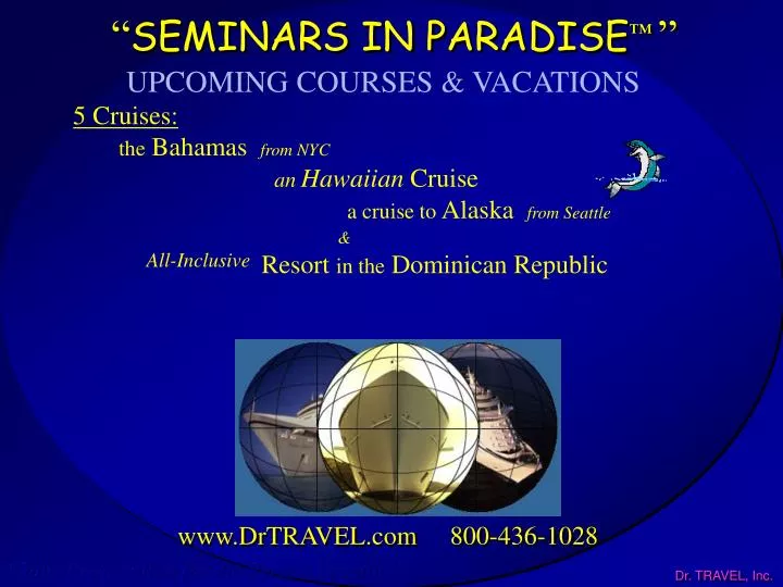 seminars in paradise