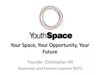 Your Space, Your Opportunity, Your Future