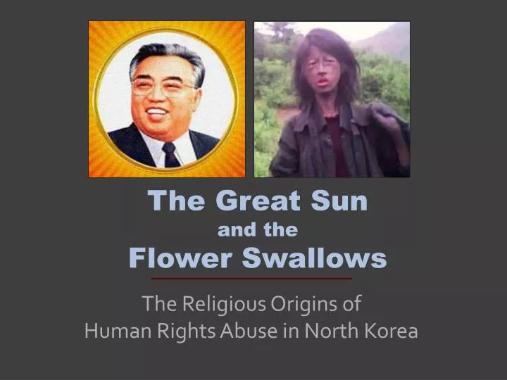 the great sun and the flower swallows