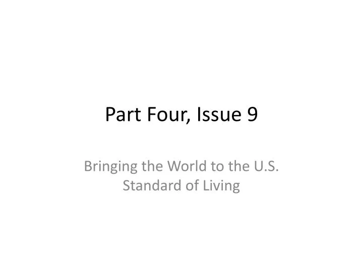 part four issue 9