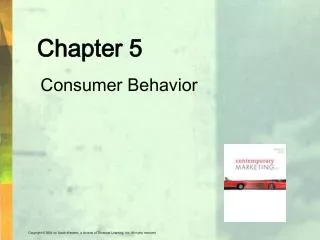 Chapter 5 Consumer Behavior