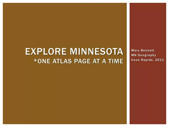 explore minnesota one atlas page at a time