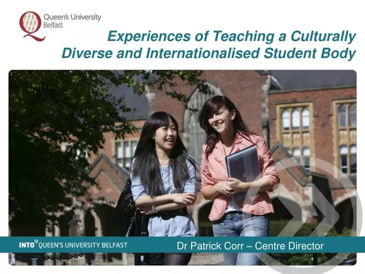 experiences of teaching a culturally d iverse and internationalised s tudent body