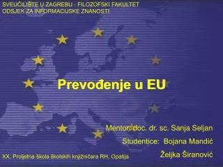 prevo enje u eu
