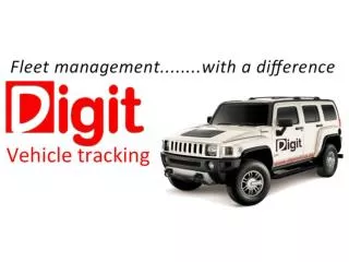 Digit Vehicle tracking for fleet management