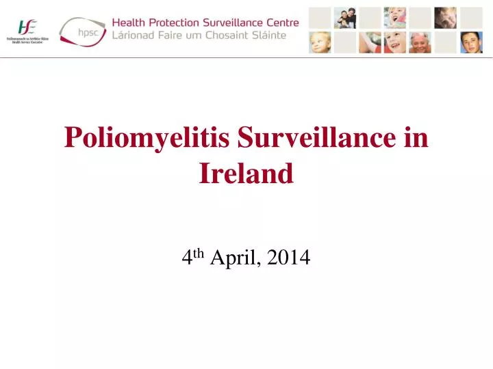 poliomyelitis surveillance in ireland
