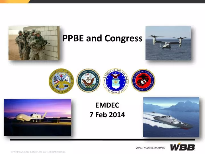 ppbe and congress