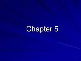 Chapter 5