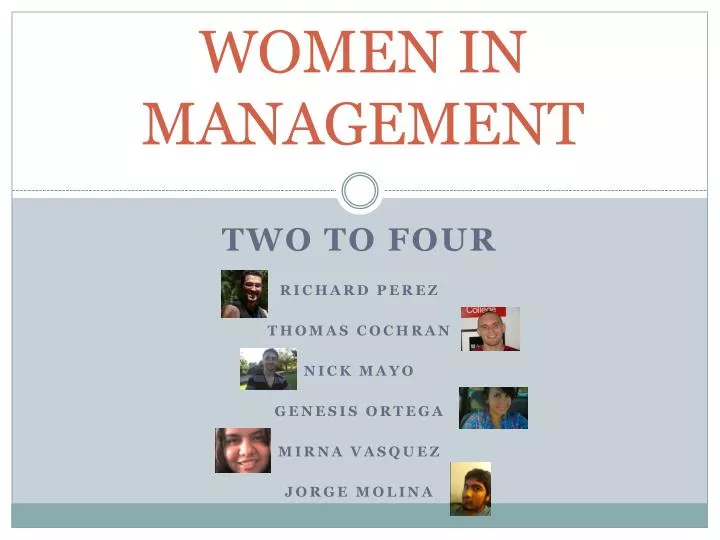 women in management
