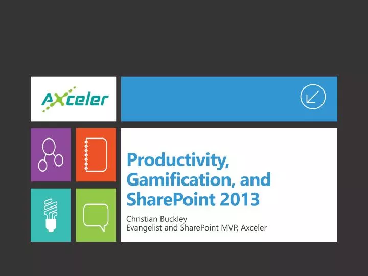 productivity gamification and sharepoint 2013