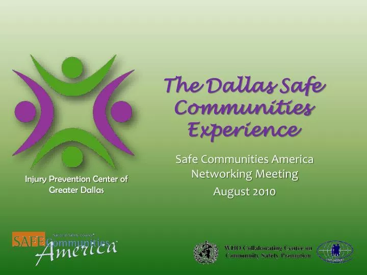 the dallas safe communities experience