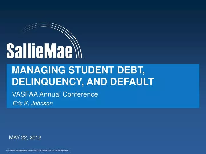 managing student debt delinquency and default