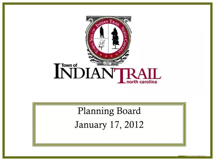 indian trail town council