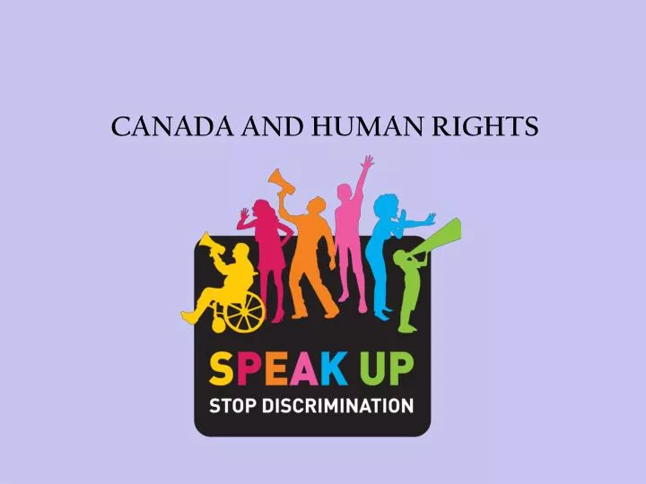 canada and human rights