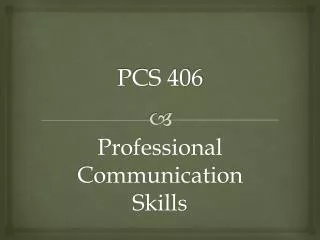 PCS 406