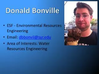 Donald Bonville