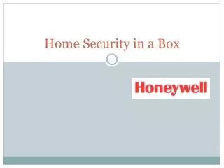 Home Security in a Box
