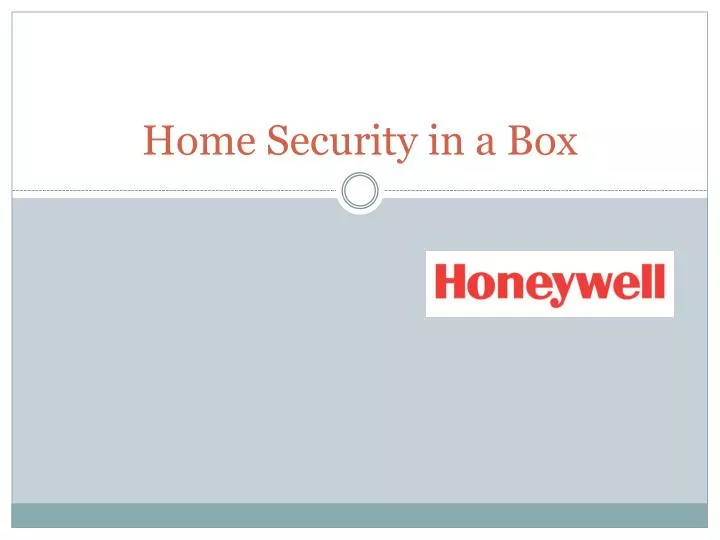 home security in a box