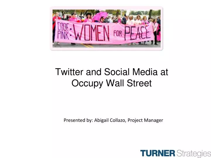 twitter and social media at occupy wall street