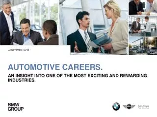 Automotive careers.