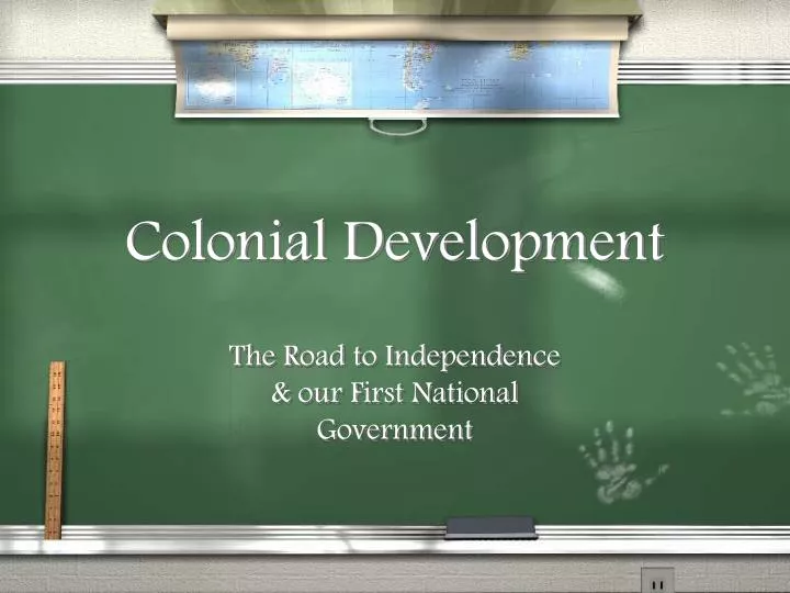 colonial development
