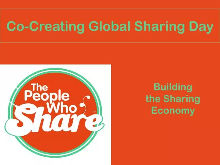 co creating global sharing day