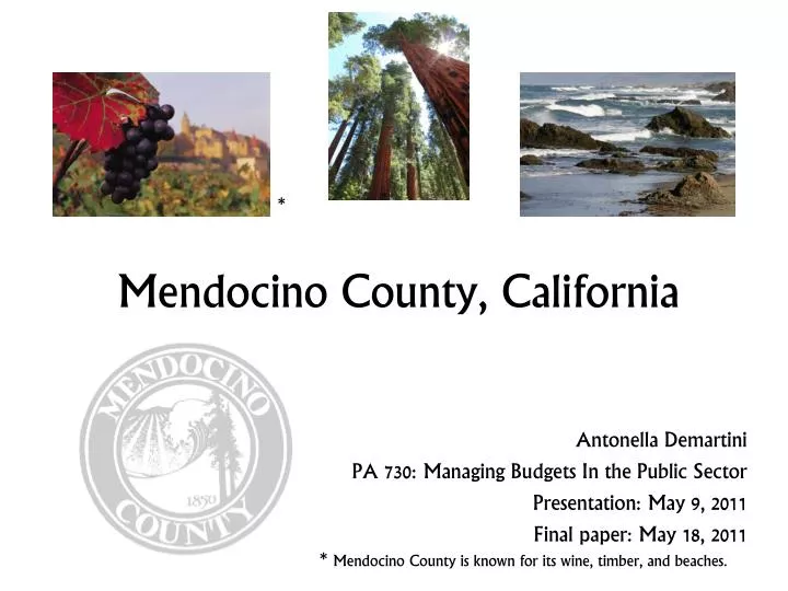 mendocino county california