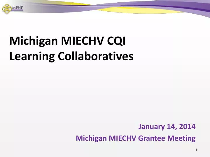 michigan miechv cqi learning collaboratives