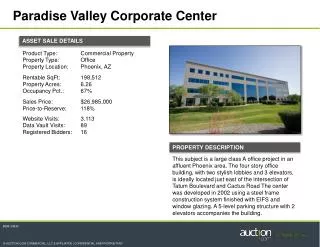 Paradise Valley Corporate Center
