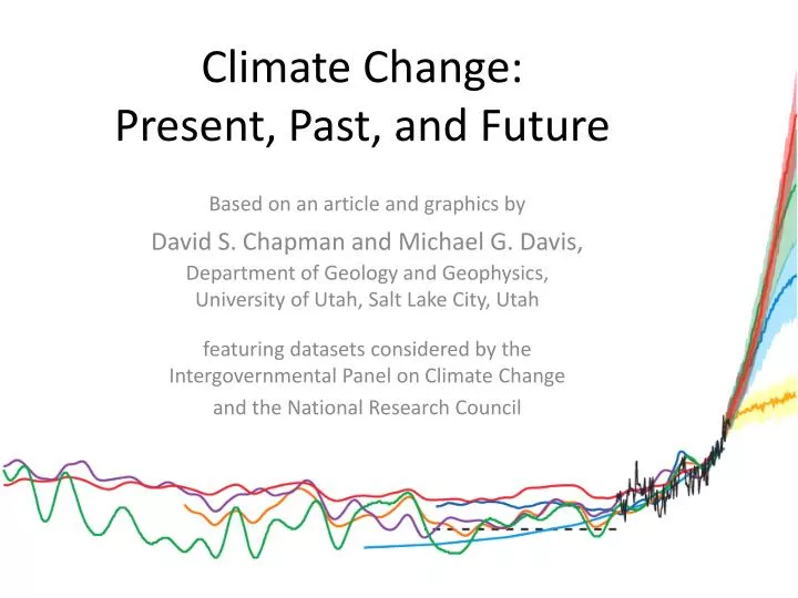 climate change present past and future