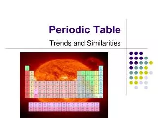 Periodic Table