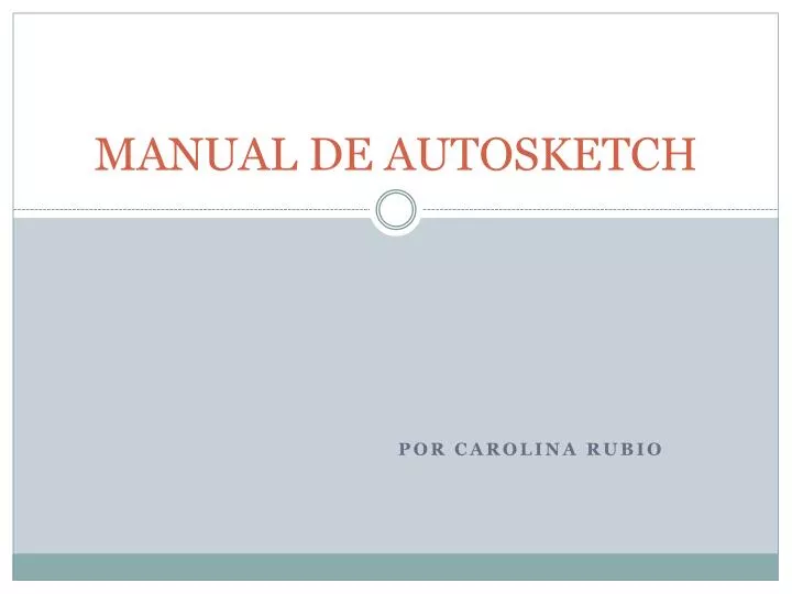 manual de autosketch