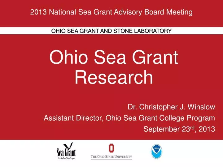 ohio sea grant research