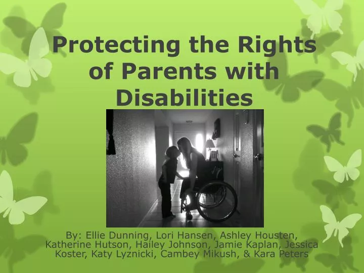 protecting the rights of parents with disabilities