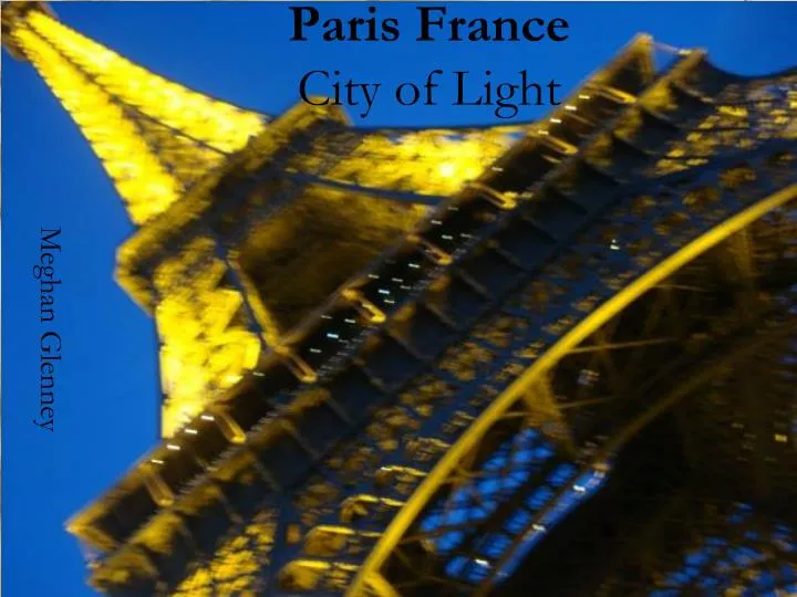 paris france city of light