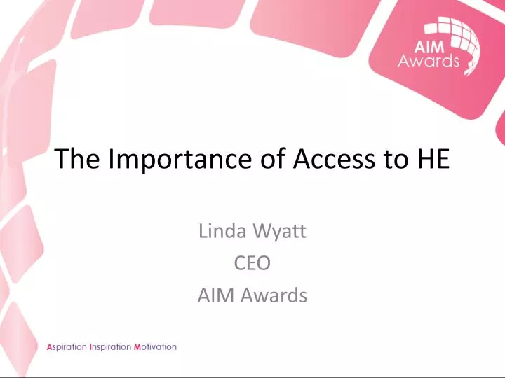 the importance of access to he