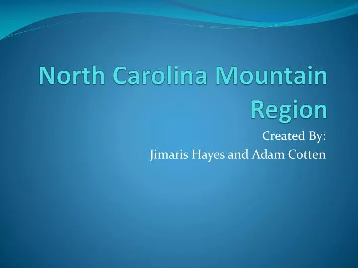 north carolina mountain region