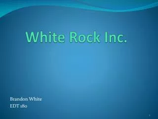 White Rock Inc.