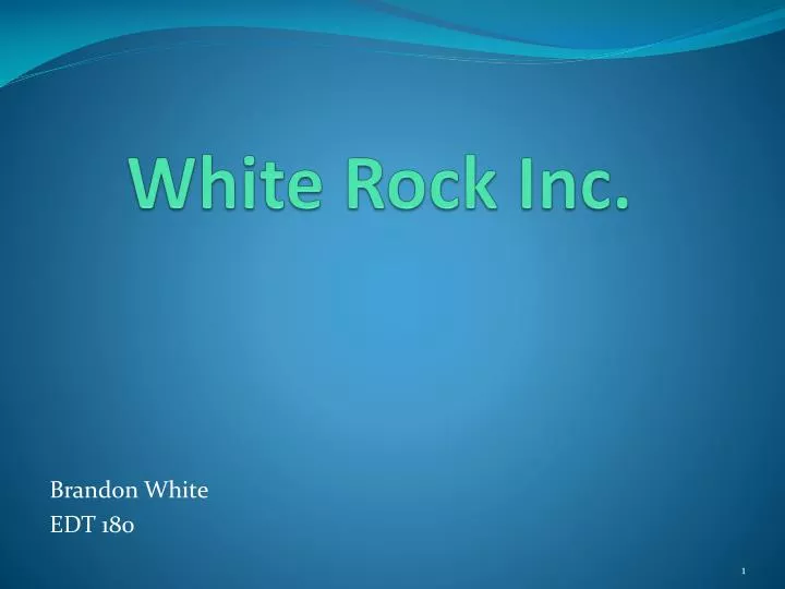 white rock inc