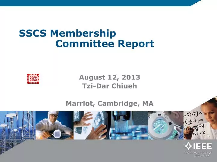 sscs membership committee report