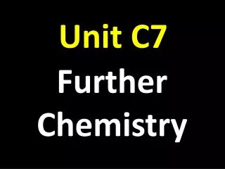 Unit C7