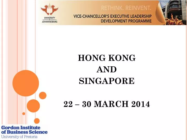 hong kong and singapore 22 30 march 2014