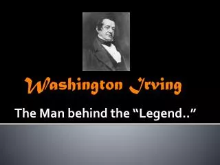 the man behind the legend