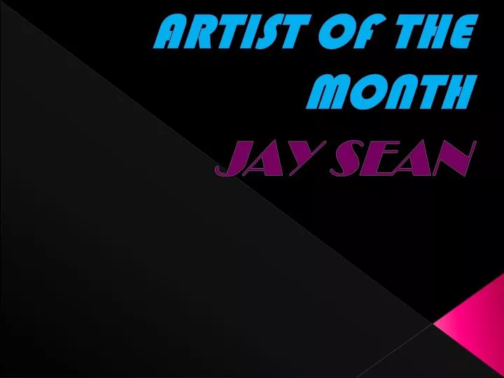 artist of the month