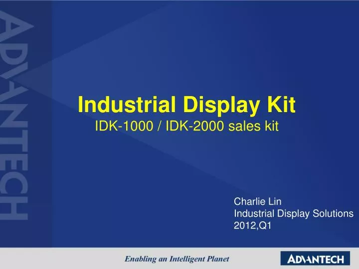 industrial display kit idk 1000 idk 2000 sales kit