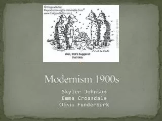 Modernism 1900s