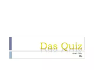 das quiz